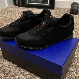 Prada Suede Sneakers